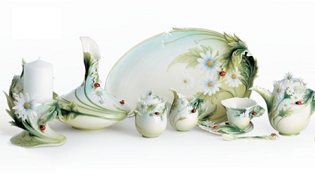 現(xiàn)代陶瓷名品法藍(lán)瓷鑒賞