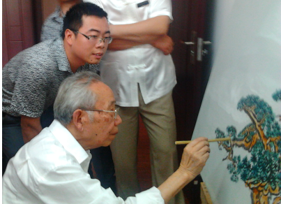 中國(guó)江西省陶瓷書畫藝術(shù)大師徐敏