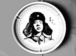 學(xué)雷鋒瓷盤、